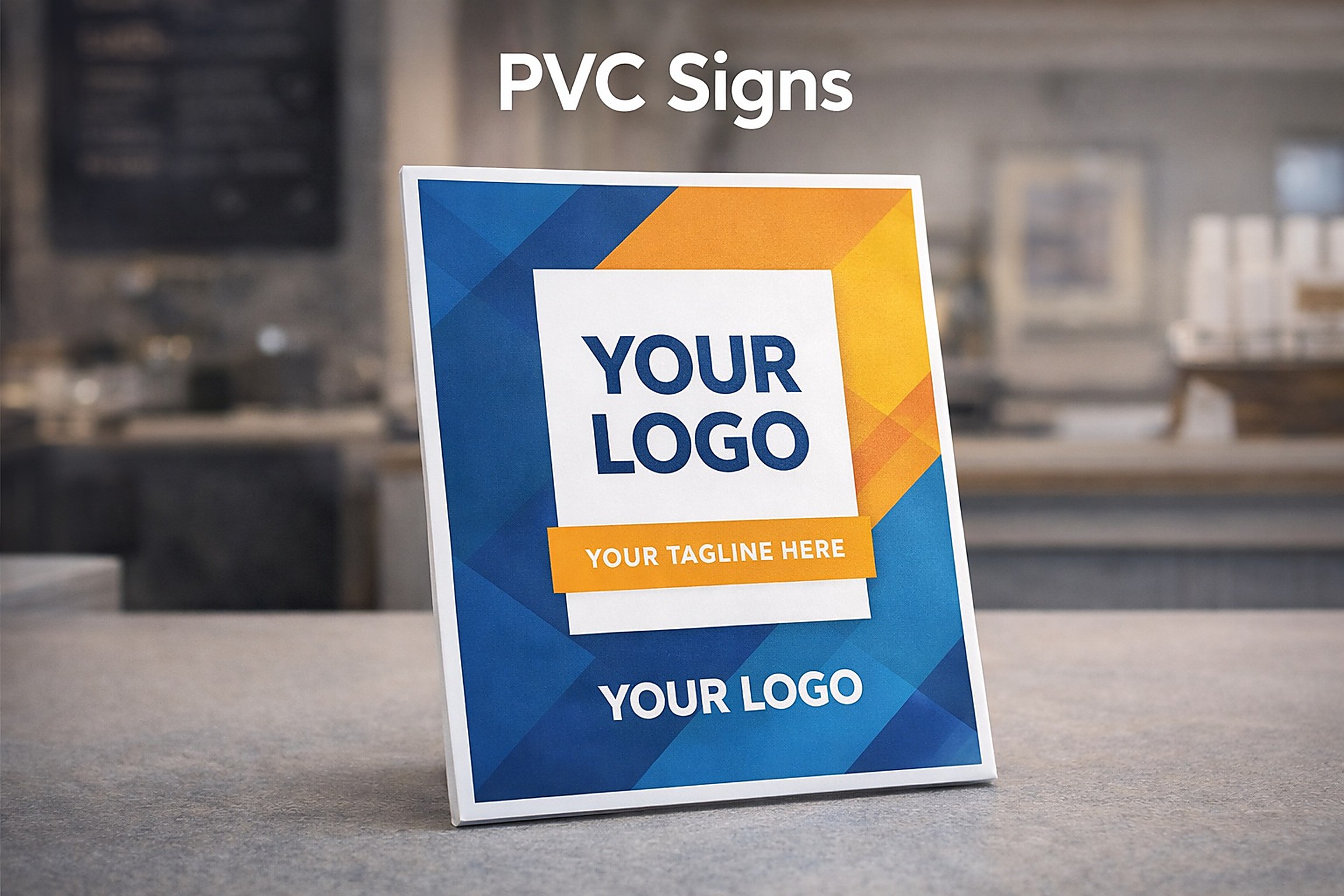 PVC Signs 18x24 in