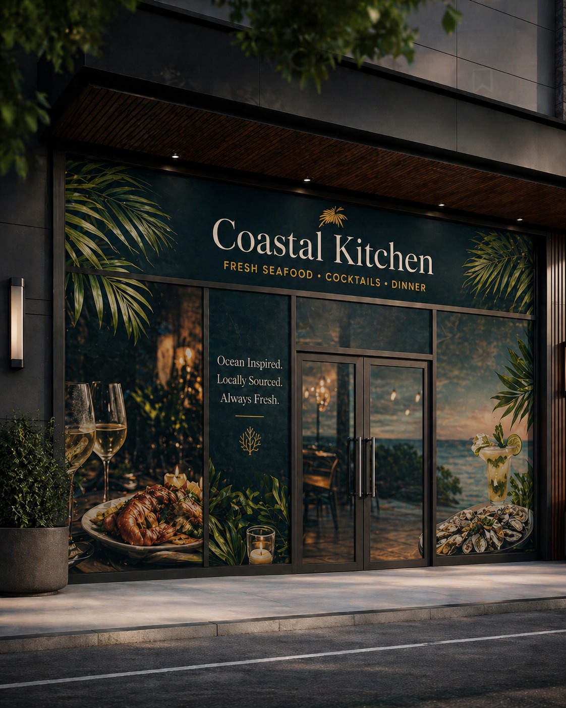 Storefront and wall wraps
